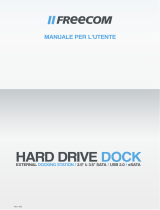 Freecom Hard Drive Dock Manuale utente