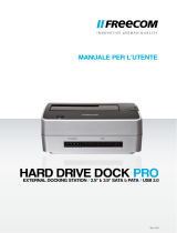 Freecom Hard Drive mDock Pro Manuale utente