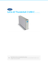 LaCie d2 Thunderbolt 3 Manuale utente