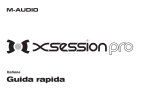 M-Audio X-Session Pro Guida Rapida