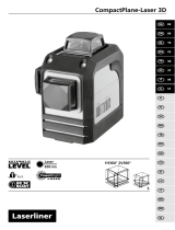 Laserliner CompactPlane-Laser 3D Manuale del proprietario