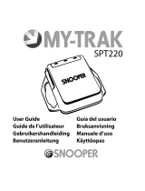 Snooper My-Trak SPT220 Manuale utente