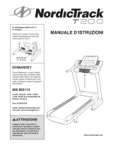 NordicTrack T20.0 Treadmill Manuale D'istruzioni