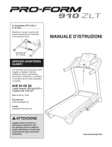 NordicTrack T 9.2 Treadmill Manuale del proprietario
