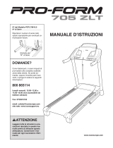 NordicTrack T18.0 Treadmill Manuale del proprietario