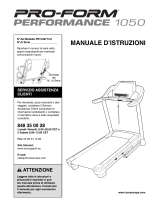 ProForm T15.0 Treadmill Manuale del proprietario