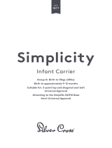 Silver Cross Simplicity Manuale utente