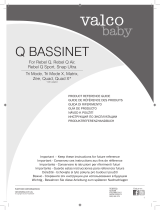 Valco baby Q Bassinet  Istruzioni per l'uso