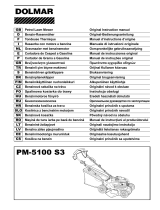 Dolmar PM-5100 S3 Manuale del proprietario