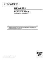 Kenwood DRV-A201 Guida utente