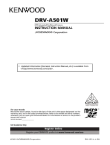 Kenwood DRV-A501W Istruzioni per l'uso