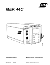 ESAB MEK 44C Manuale utente