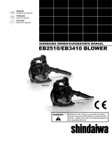 Shindaiwa EB3410 Manuale utente