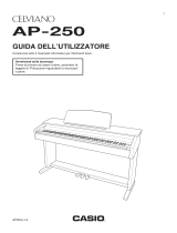 Casio AP-250 Manuale utente