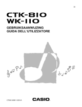 Casio CTK-810 Manuale utente