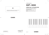 Casio GP-300 Manuale utente