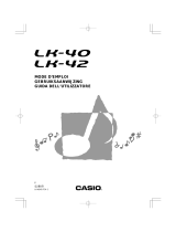 Casio LK-40 Manuale utente