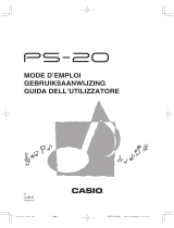 Casio PS-20 Manuale utente