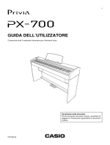 Casio PX-700 Manuale utente