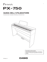 Casio PX-750 Manuale utente