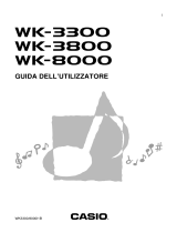 Casio WK-8000 Manuale utente