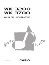 Casio WK-3700 Manuale utente