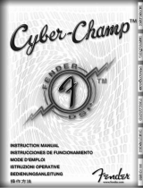 Fender Cyber-Champ Manuale del proprietario