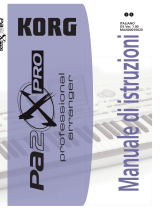 Korg Pa2X Pro Manuale del proprietario