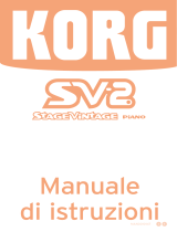 Korg SV-2 Manuale utente