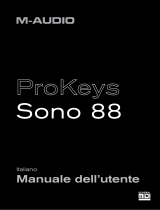 M-Audio ProKeys Sono 88 Guida utente