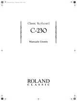 Roland C-230 Manuale utente
