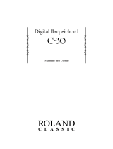 Roland C-30 Manuale utente