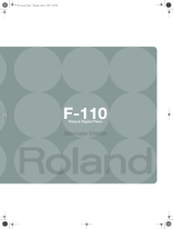 Roland f-110 Manuale utente