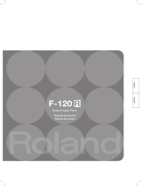 Roland F-120R Manuale utente