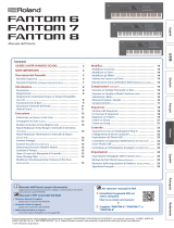 Roland Fantom 8 Manuale del proprietario