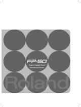 Roland FP-50 Manuale utente