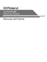 Roland GO:PIANO88 Manuale del proprietario