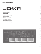 Roland JD-XA Manuale del proprietario