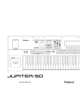 Roland JUPITER-50 Manuale utente