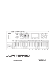 Roland JUPITER-80 Manuale utente