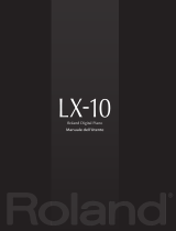 Roland LX-10 Manuale utente