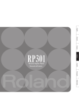 Roland RP-301 Manuale del proprietario