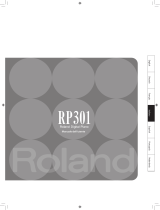 Roland RP-301R Manuale utente