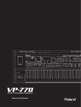 Roland VP-770 Manuale utente