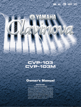 Yamaha 103M Manuale utente