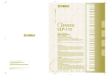 Yamaha CLP115 Manuale del proprietario