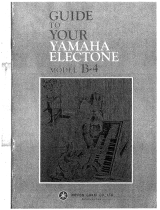 Yamaha B-4 Manuale del proprietario