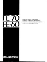 Yamaha FE-70 Manuale del proprietario