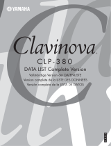 Yamaha Clavinova CLP-380 Scheda dati