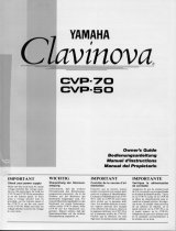 Yamaha CVP-50 Manuale del proprietario